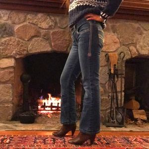 Rare CRUEL ABBY Cotton Blues Jeans size 28   5/S